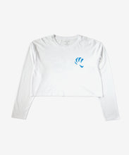 Load image into Gallery viewer, &quot;WIND//WATER&quot; Waterfall Crop L/S Shirt
